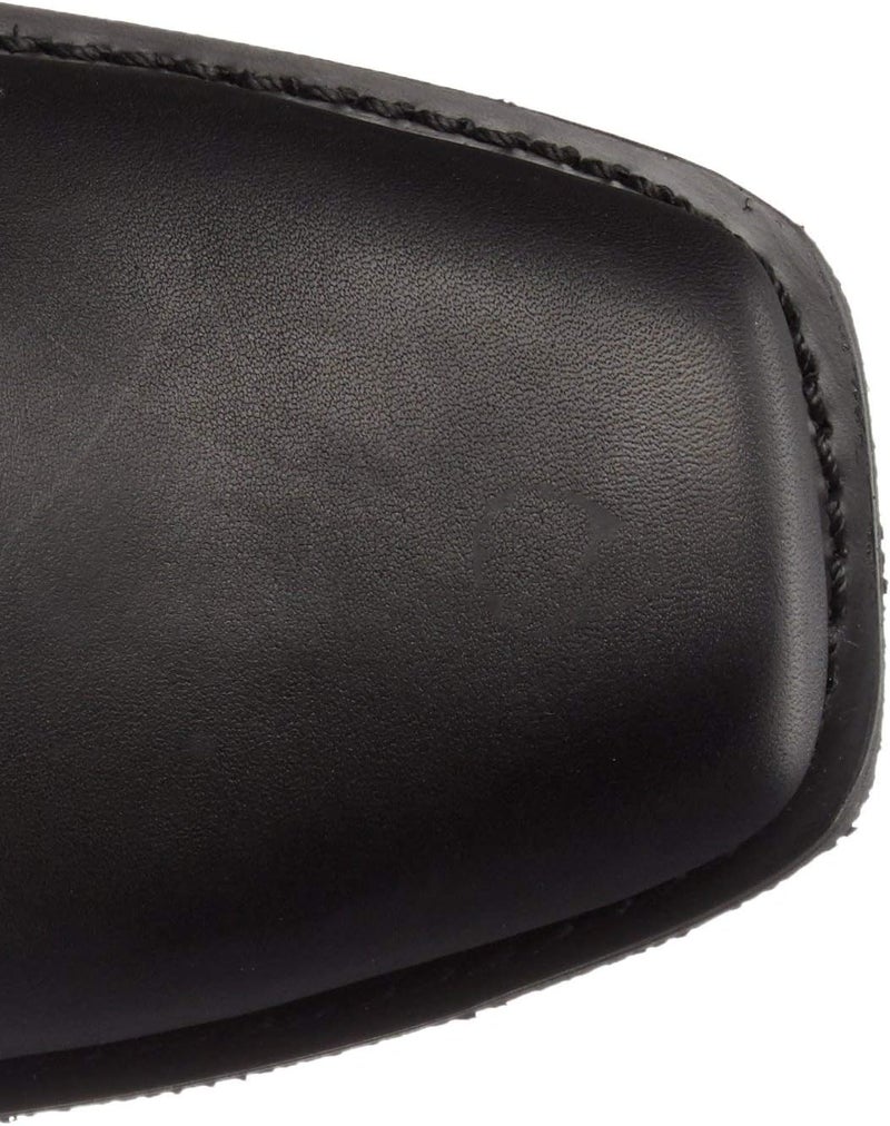 Ad Tec Store RIDETECS Mens 13in Harness Straps Heavy Duty Oiled Leather Motorcycle Boots, Black - Waterproof, Soft Toe, and Heel Motocross Boots For Men - Image 2